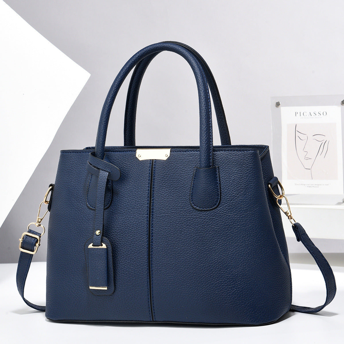 Women's Leather Handbag Large Capacity Shoulder Bags New Fashion