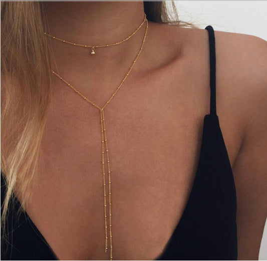 Retro Clavicle Necklace – Vintage-Inspired Elegant Jewellery for Women