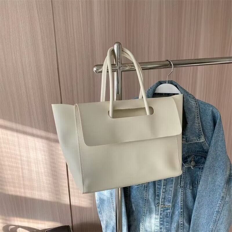 Women Shoulder Bag Large Capacity Simple Retro Handbag High Quality