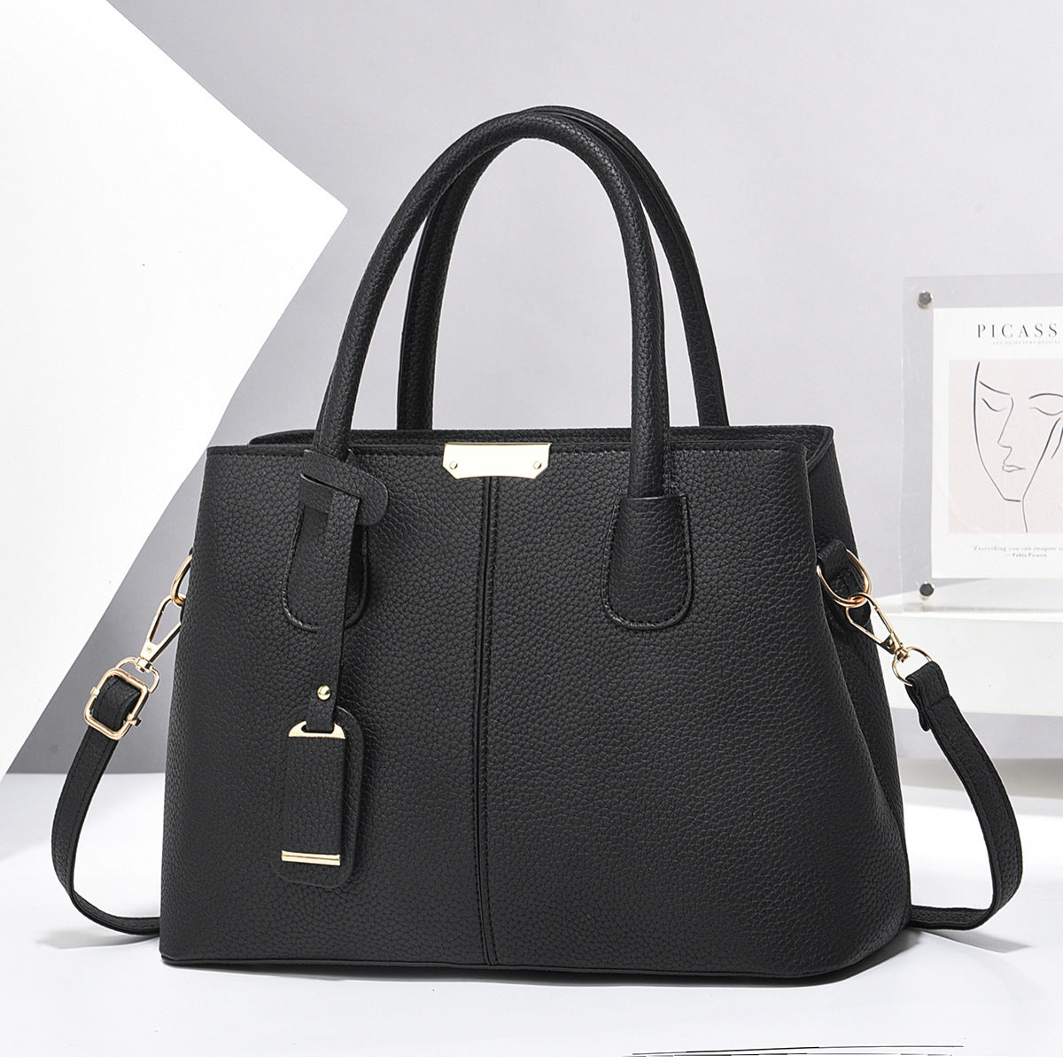Women's Leather Handbag Large Capacity Shoulder Bags New Fashion